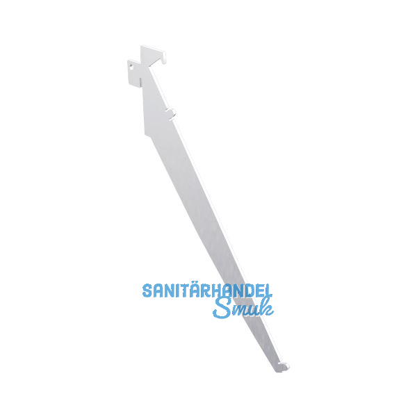 Ladenbausystem Single/Twin Konsole schr�g 300 mm chrom