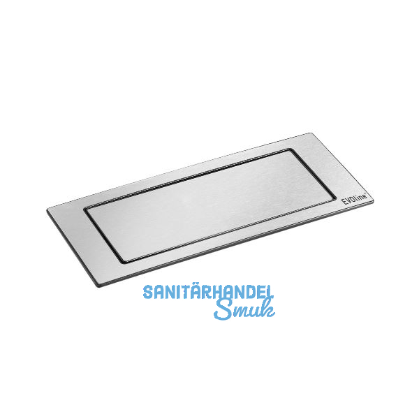 EVOline BackFlip, 2 Stk. Schukosteckdosen, USB-C-Charger, Edelstahl