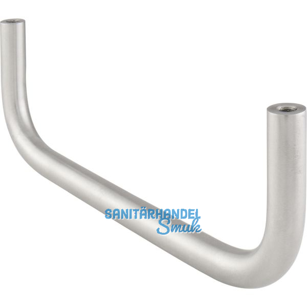 Garderobenh�ngeb�gel Nora U-Form, Lochabstand 180 mm, Breite 192, Edelstahl geb.