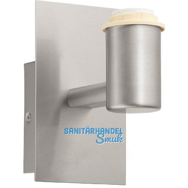 EGLO Wandleuchte Pasteri Pro 1-fach nickel matt Grundk�rper ohne Schirm