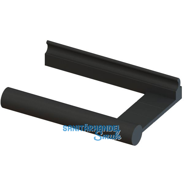 L&S Sign Papierrollenhalter 337 mm schwarz