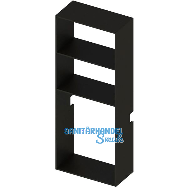 L&S Sign Modul vertikal H: 760 mm B: 600 mm schwarz