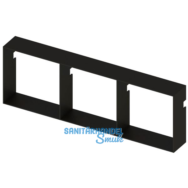 L&S Sign Modul horizontal H: 400 mm B: 1200 mm schwarz