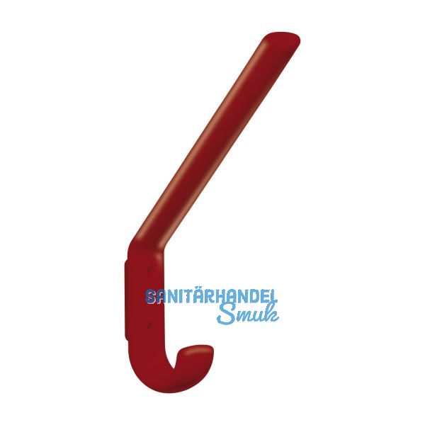 Huthaken HEWI 477.90.070 Breite 22 mm, H�he 163 mm, Polyamid rubinrot gl�nzend