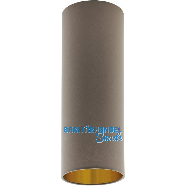 EGLO Schirm Pasteri Pro � 150 H 160 mm Textil taupe/gold
