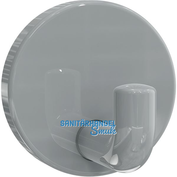 Mantelhaken HEWI 801.90.010 H�he 40 mm, Polyamid felsgrau gl�nzend