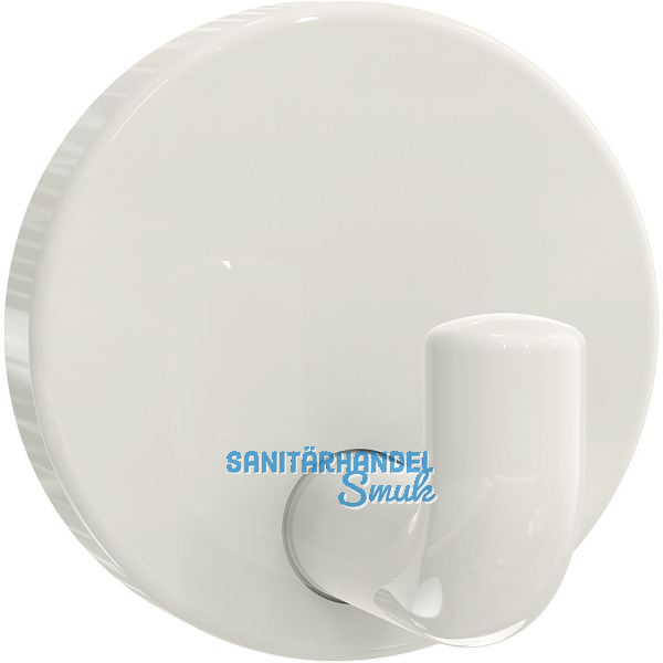 Mantelhaken HEWI 477.90.010 H�he 50 mm, Polyamid reinwei� gl�nzend