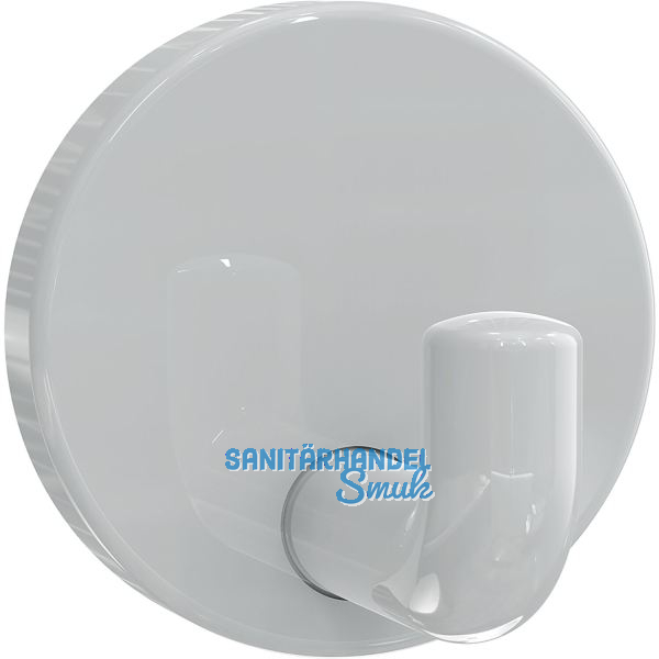 Mantelhaken HEWI 477.90.010 H�he 50 mm, Polyamid lichtgrau gl�nzend