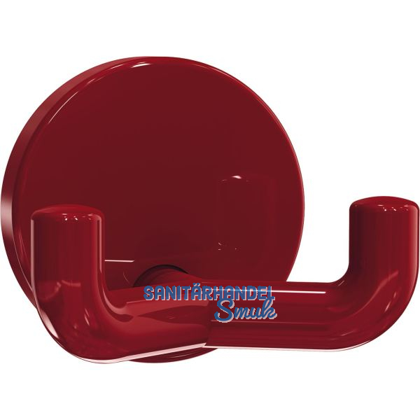 Mantelhaken HEWI 477.90.025 H�he 50 mm, Polyamid rubinrot gl�nzend