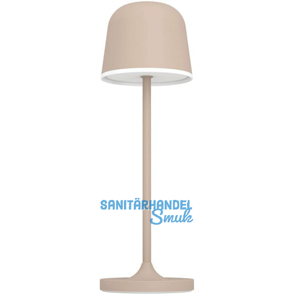 EGLO Tischleuchte Mannera Akku sand