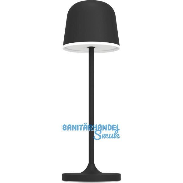 EGLO Tischleuchte Mannera Akku schwarz