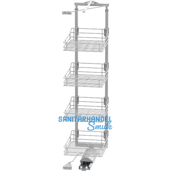 VS TAL Gate Hochschrankauszug Set Classic 1450 - 1700 mm KB 450 mm Silber