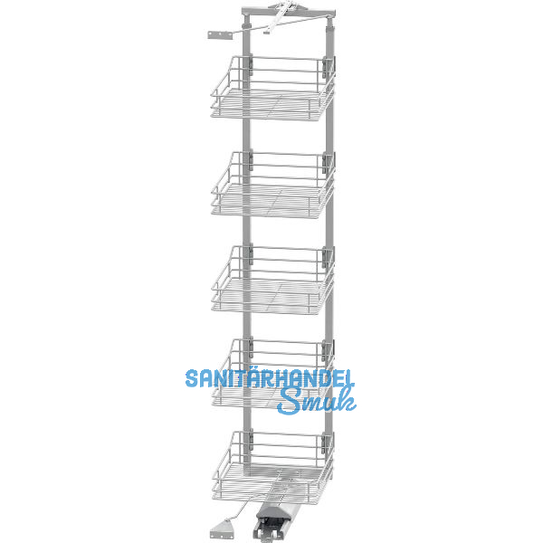 VS TAL Gate Hochschrankauszug Set Classic 1700 - 1950 mm KB 450 mm Silber