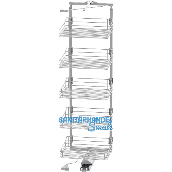 VS TAL Gate Hochschrankauszug Set Classic 1700 - 1950 mm KB 600 mm Silber