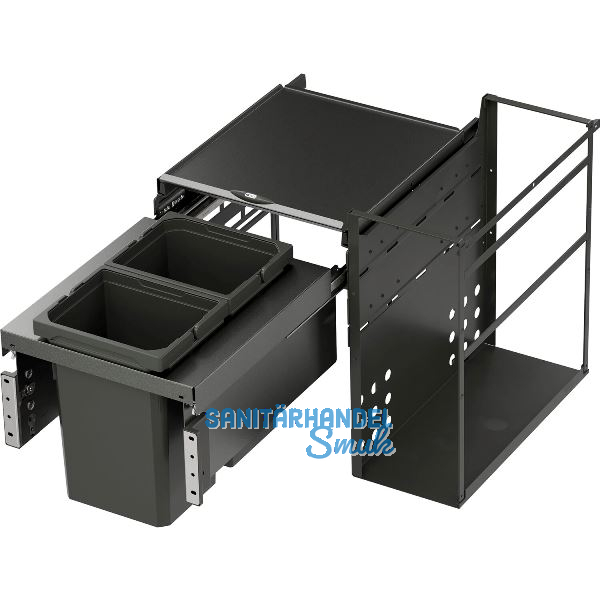 VS ENVI Water Abfalltrennsystem KB 600 mm 2 x 10 L Lava