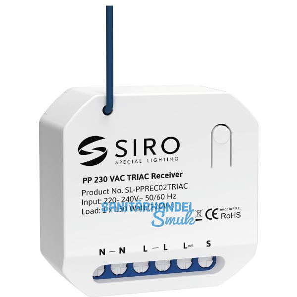 SIRO PushPower Empf�nger TRIAC 230 V