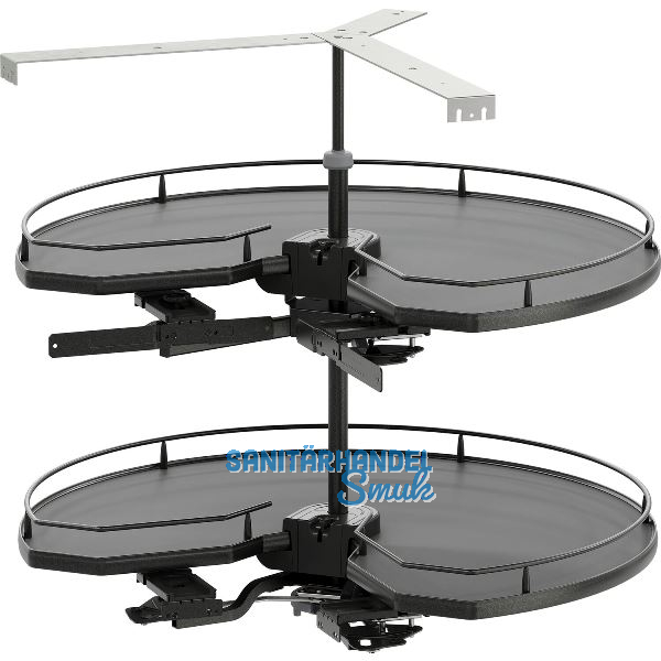 VS COR Spin Eckschrank-Drehboden KB 900 mm Lava