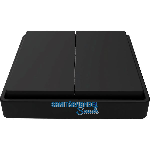 SIRO PushPower Aufbauschalter 55 4-fach schwarz