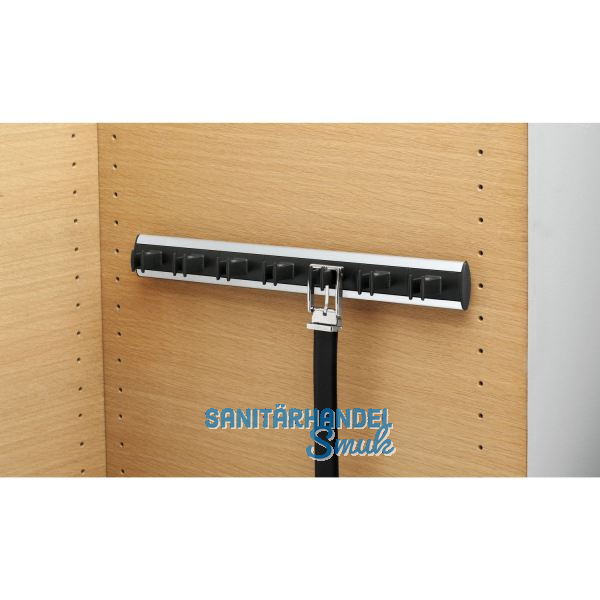 SERVETTO G�rtelhalter Modell P, Aluminium/Kunststoff schwarz