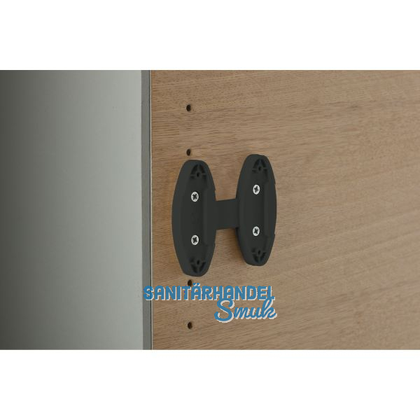 SERVETTO Self System Distanzst�ck Kunststoff schwarz