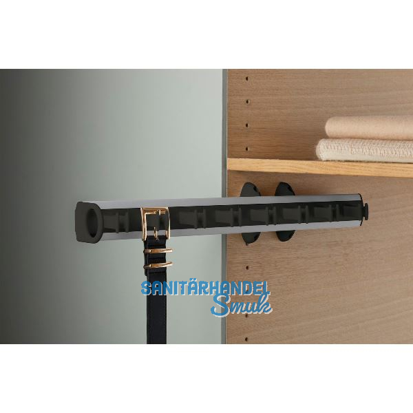 SERVETTO Self System G�rtelhalter Modell M Aluminium/Kunststoff schwarz