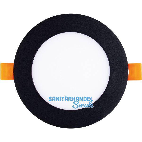 MCLED Einbauleuchte ToroR 9W 4000K � 120mm schwarz