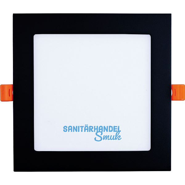 MCLED Einbauleuchte ToroS 15W 4000K 172x172mm schwarz