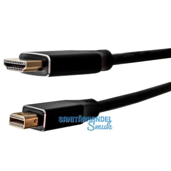 Datenkabel Mini DisplayPort auf HDMI 1500 mm schwarz