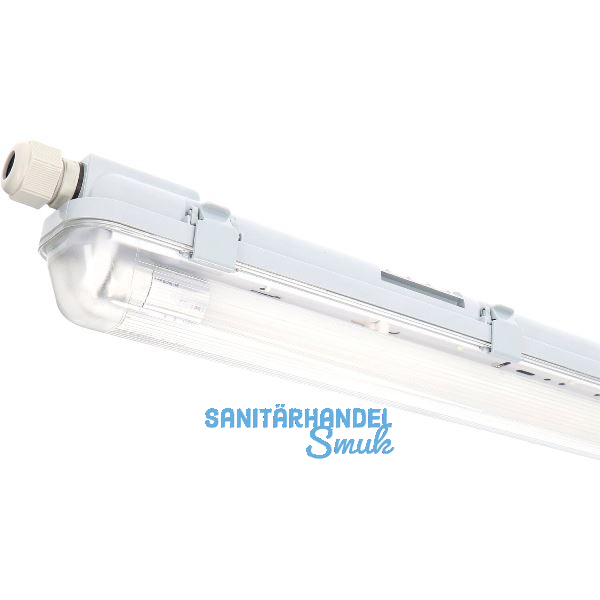 LED`S LIGHT Feuchtraum- Wannenleuchte FRWL1.2 L: 1255 mm, 11,5W grau