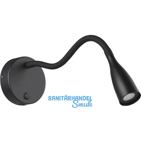 EGLO Wandleuchte Olivandino Flex USB-C schwarz