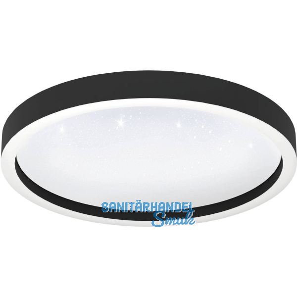 EGLO Deckenleuchte Montemoleros-Z �420 mm schwarz