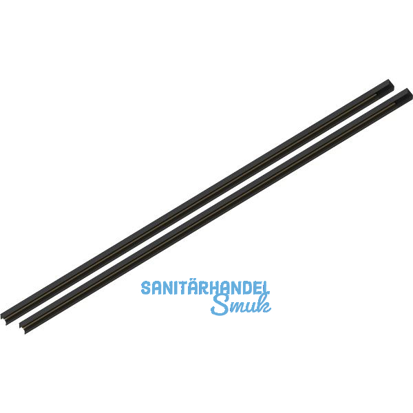 L&S Stromschiene Lite Track 2000 mm schwarz, 2 Stk.