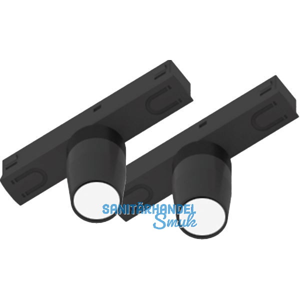 L&S Spot Lite Track schwarz, 2 Stk.
