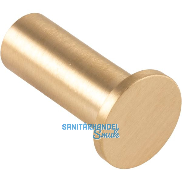 Mantelhaken Erato 22 mm, T 39 mm, Messing matt