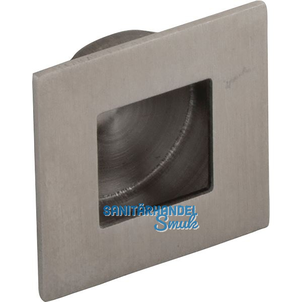 Muschelgriff Eros Breite 30 mm, Einlass � 23 mm, Edelstahl geb�rstet