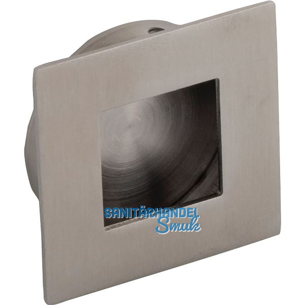 Muschelgriff Eros Breite 41 mm, Einlass � 35 mm, Edelstahl geb�rstet