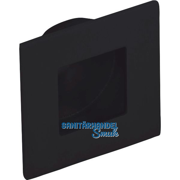 Muschelgriff Eros Breite 30 mm, Einlass � 23 mm, Edelstahl schwarz matt