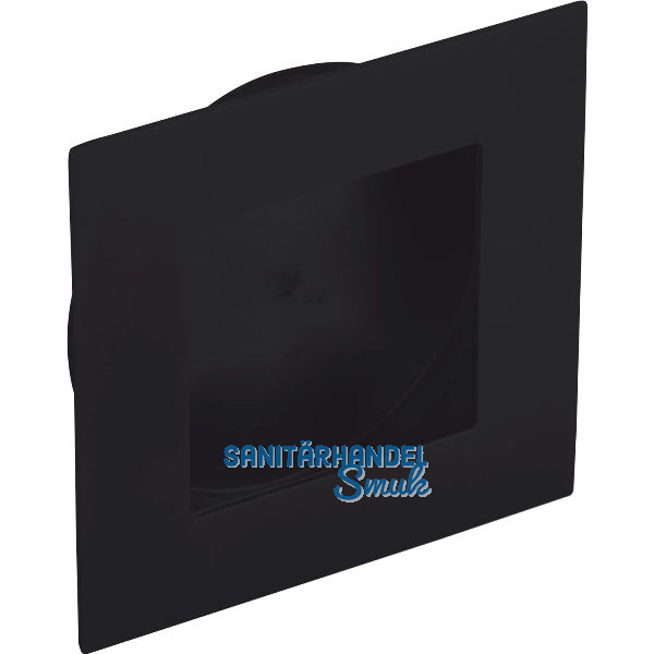 Muschelgriff Eros Breite 70 mm, Einlass � 59 mm, Edelstahl schwarz matt