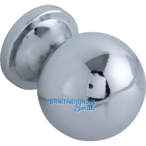 Knopf Isse � 20 mm, Tiefe 26 mm, verchromt poliert
