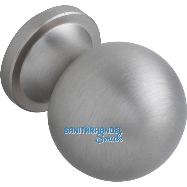 Knopf Isse � 20 mm, Tiefe 26 mm, Messing Edelstahl Effekt