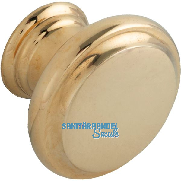 Knopf Pyra � 29 mm, Tiefe 21 mm, Messing poliert