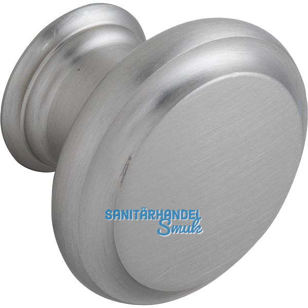 Knopf Pyra � 29 mm, Tiefe 21 mm, Messing Edelstahl Effekt