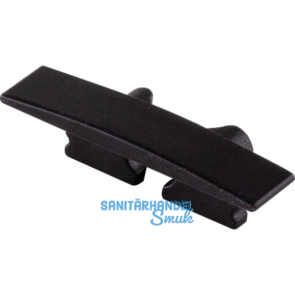 BILTON Endkappe BLine-S IN mit Bohrung, schwarz