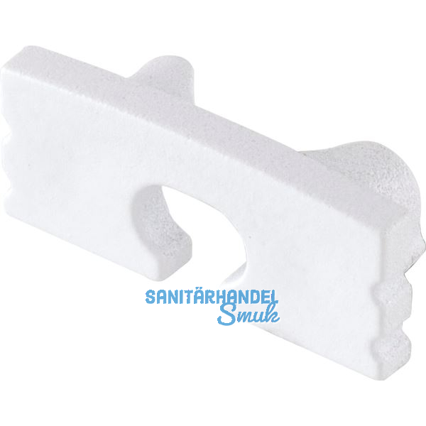 BILTON Endkappe BLine-S ON mit Bohrung, wei�