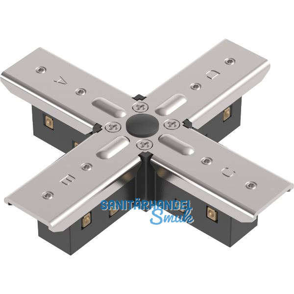 EGLO Line48V Slim Track Schienenverbinder-X schwarz