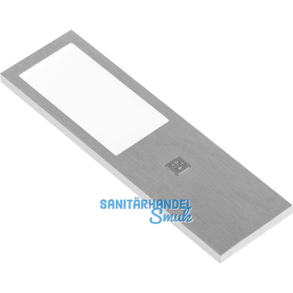 L&S Unterbauleuchte Six Big Touch, Edelstahl Effekt