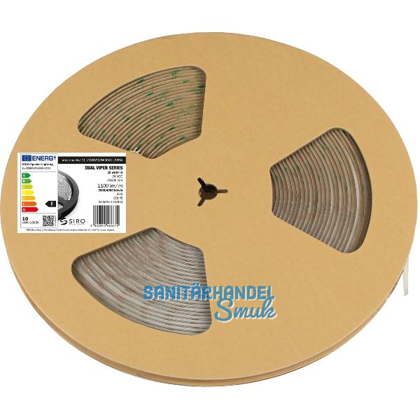 SIRO LED-Band SL-VIPER DUO2POL 10W/m 3000K-4000K, 24 V/DC, Rolle 20 m