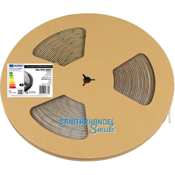 SIRO LED-Band SL-VIPER DUO2POL 6W/m 3000K-4000K, 24 V/DC, Rolle 20 m