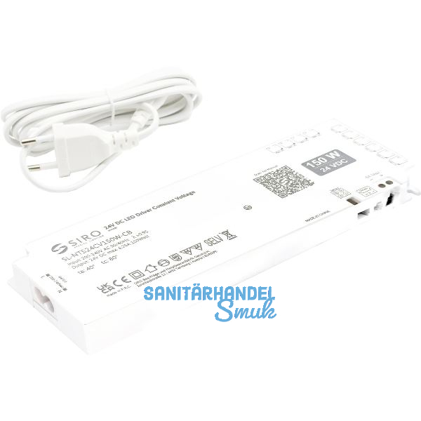 SIRO LED-Netzger�t SL-NTS, 24 V/DC, 10 LED-Anschlussbuchsen, Leistung 150 W