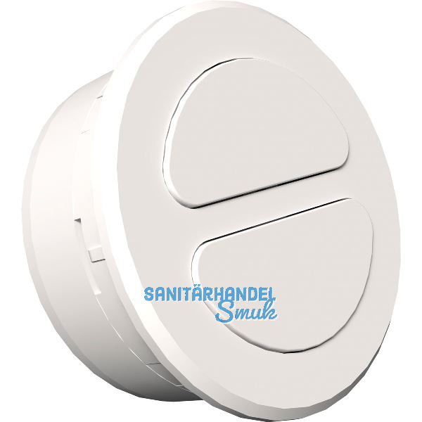 SIRO PushPower Druckschalter Mini 35 2-fach wei�